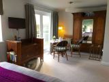 Seating area of Arts & Crafts bedroom
